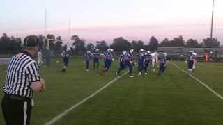 Williamsville South QB Sam Castronova TD run vs Will North 2013