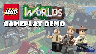 THE NEXT MINECRAFT? LEGO Worlds Live Gameplay - E3 2016 Interview