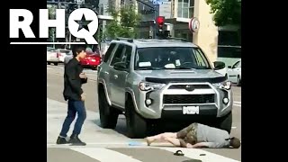 Racist Gets KNOCKED OUT, Then THIS Happens