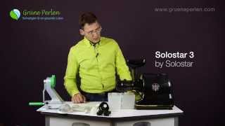 Solostar 3 Entsafter (Bedienung & Montage)