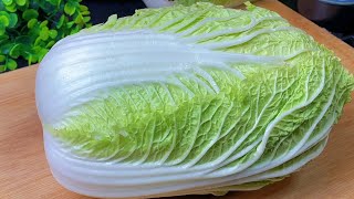 炒白菜直接下锅炒就错了，教你饭店不外传的做法，鲜嫩脆爽不出水