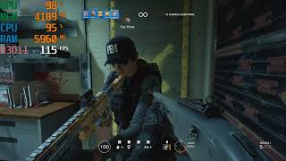 Tom Clancy's Rainbow Six Siege - Intel Core i7-3770, GTX 1060, 8GB RAM