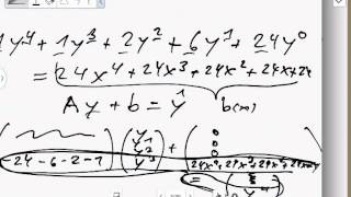 Zusammenfassung der Matrix-Darstellung einer D