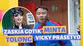 Zaskia Gotik Minta Tolong Vicky Prasetyo | Pesbukers