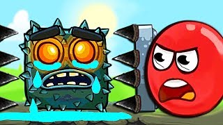 Несносный Красный Шарик Новый Мультик Игра   от Спуди дуди RED BALL 4 Volume 5 INTO THE CAVE