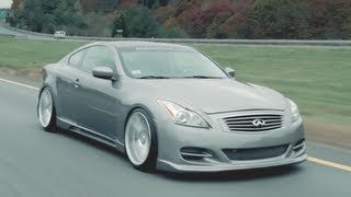 Infiniti G37 on 20'' Vossen VVS-CV4 Concave Wheels | Rims