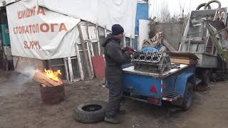 Помогаю собрать мотор на Шишигу Слепого off-road 4x4