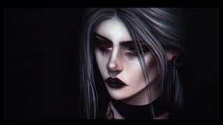 Sims 4 Обработка скриншота  (Photoshop)