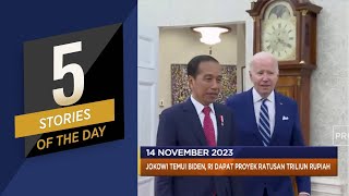 Jokowi Temui Biden Hingga Negara Arab Tolak Embargo Minyak Israel