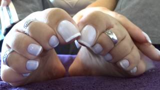 Hands and feet- French nails
