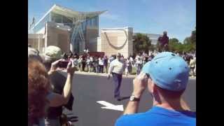 Budweiser Clydesdale horses at Airborne and Special Operations Museum