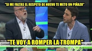 PAGANI ENOJADO QUIERE pegarIe A EDUL