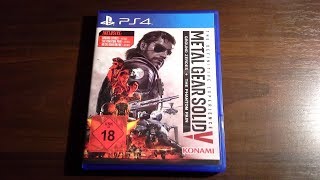 Распаковка Metal Gear Solid V: The Definitive Experience + Бонус