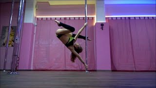 TWISTED GRIP HANDSPRING -  POLE DANCE TUTORIAL - ADVANCED