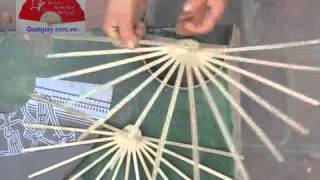 How to make a Paper Fan by hands (Tutorial)
