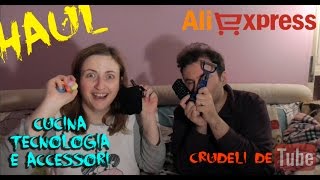 Haul Aliexpress tecnologia, cucina, e accessori