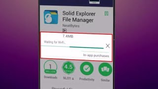 Solve Waiting for Wifi Google PlayStore Issue in Android