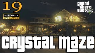 GTA 5 - GTA V Crystal Maze Mission Let's Play Walkthrough EP 19 Part 19 HD 1080p GTA 5