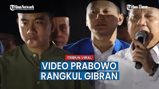 Sudah Ditegur PDIP, Gibran Malah Makin Mesra dengan Prabowo, Momen Anak Presiden Dirangkul