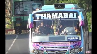THAMARAI BUS WITH MICHEL JACKSON IMAGE