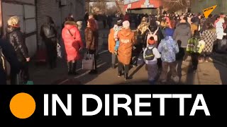 Donbass: evacuazioni da Gorlovka tra le crescenti tensioni nella regione