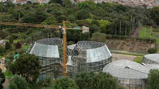 Volando en Drone, MAVIC 2 ZOOM 4K , JARDIN BOTANICO DE BOGOTA-COLOMBIA