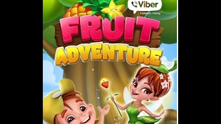 Игра Viber Fruit Adventure три в ряд на Андроид