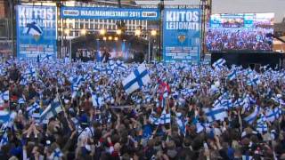 MM 2011: Leijona-juhlat( Sankari laulu)