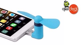 Mini USB OTG Fan in Bangladesh | Mini USB Fan For OTG Supported Smartphone