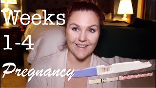 Pregnancy Weeks 1-4!! How we got PREGNANT + SYMPTOMS!!