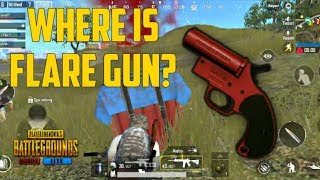 Where is Flare Gun in PUBG Mobile Lite 0.12.0 | New update PUBG mobile lite