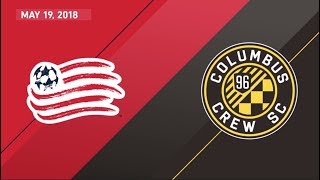HIGHLIGHTS: New England Revolution vs. Columbus Crew SC | May 19, 2018