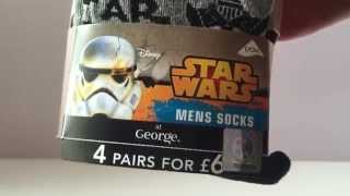 STAR WARS CHARACTER ADULT SOCKS - 4 PACK - REVIEW