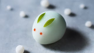 【認真教】#11 雪兔和菓子 製作教學｜菓子君認真教