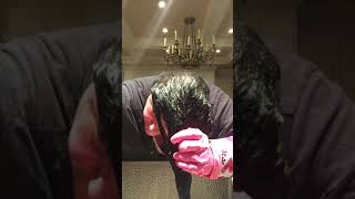 ASMR Forward Shampoo // Pink Kitchen Gloves