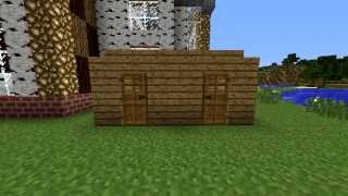 Making two doors symetrical. For TheMinecraftMuse