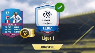 FIFA 17 SQUAD BUILDER CHALLENGE "Ligue 1" ft. Lacazette SBC Player