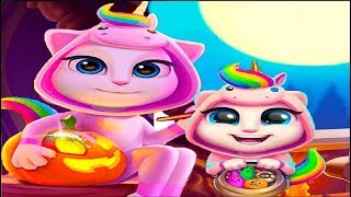 МОЯ ГОВОРЯЩАЯ АНДЖЕЛА Обновление Хеллоуин 2017 My Talking Angela   New  Update