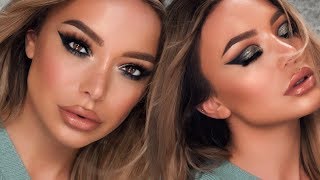 GREEN METALLIC CAT EYE MAKEUP (HOODED EYES) - Dilan Sabah