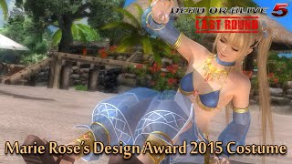 DEAD OR ALIVE 5: Marie Rose Private Paradise with Design Award 2015 DLC costume