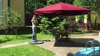 Механизм работы зонта 3030