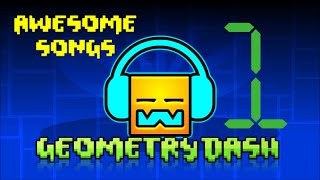 Top 5 | Awesome Songs in GD #1