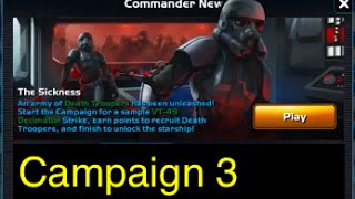 Star Wars: Commander - Campaign 3: Part 1 (Mission 1-16 The Sickness) 3 Stars Walkthrough