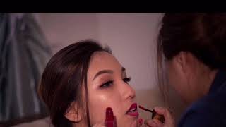 Mexican and chinese girls get married-lesbian wedding