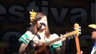 2do festival del folklore larense-Maria Colmenarez Torres representado a IRIBARREN