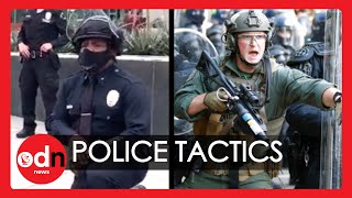 George Floyd Protests: The Two Extremes of US Police Tactics