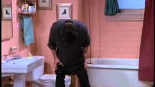 Useless attempt to pull up pants(friends)
