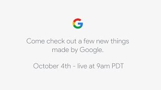 October 4th - Google Event
