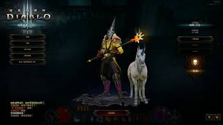 [Diablo III] season 19 challenge rifts Asia Server 130 wizard [暗黑3] 挑戰祕境亞服130 秘術師