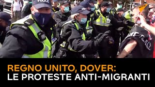 Regno Unito, Dover: le proteste anti-migranti